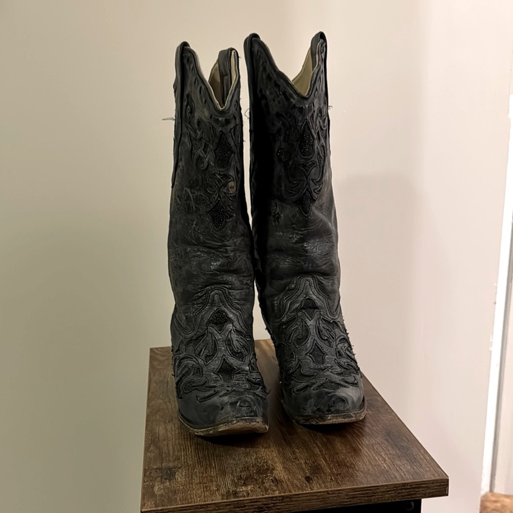 Women's Black Corral Western Boots / Cowboy boots